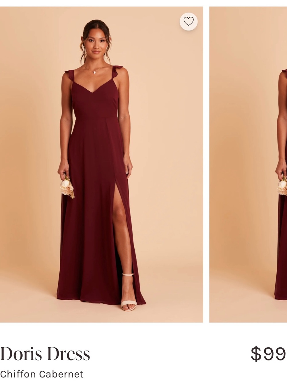 Birdy Grey Doris Chiffon Cabernet